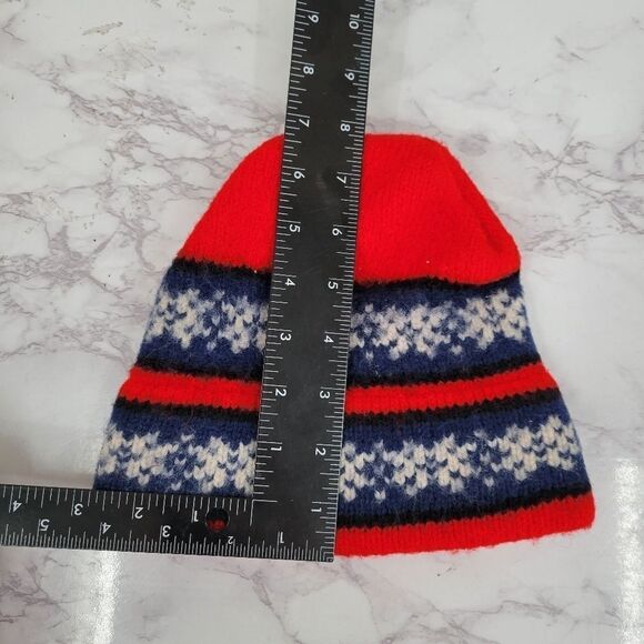 Knit Impressions Vintage Wool Beanie Toboggan Youth Toddler Size - Picture 3 of 9